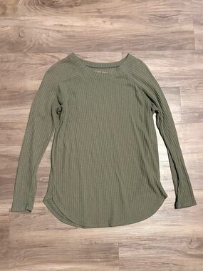 American Eagle Lounge Waffle Knit Long Sleeve